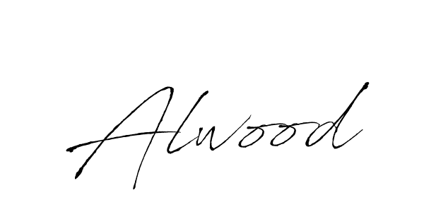 Make a beautiful signature design for name Alwood. With this signature (Antro_Vectra) style, you can create a handwritten signature for free. Alwood signature style 6 images and pictures png