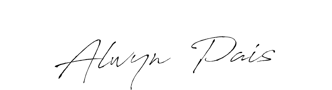 Here are the top 10 professional signature styles for the name Alwyn  Pais. These are the best autograph styles you can use for your name. Alwyn  Pais signature style 6 images and pictures png