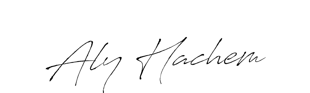 Antro_Vectra is a professional signature style that is perfect for those who want to add a touch of class to their signature. It is also a great choice for those who want to make their signature more unique. Get Aly Hachem name to fancy signature for free. Aly Hachem signature style 6 images and pictures png