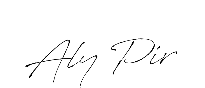 if you are searching for the best signature style for your name Aly Pir. so please give up your signature search. here we have designed multiple signature styles  using Antro_Vectra. Aly Pir signature style 6 images and pictures png