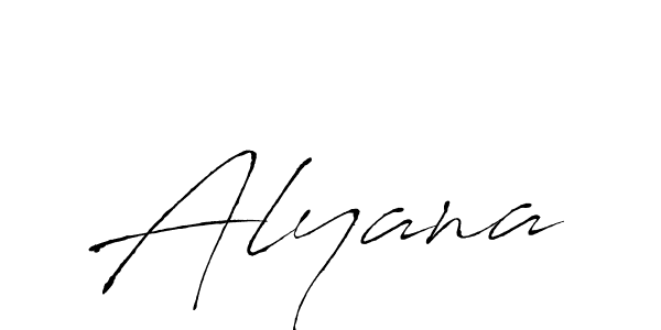 How to Draw Alyana signature style? Antro_Vectra is a latest design signature styles for name Alyana. Alyana signature style 6 images and pictures png