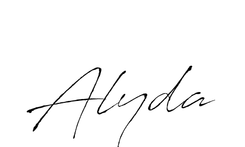 It looks lik you need a new signature style for name Alyda. Design unique handwritten (Antro_Vectra) signature with our free signature maker in just a few clicks. Alyda signature style 6 images and pictures png
