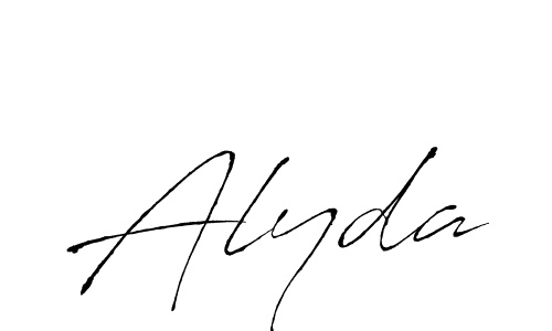 It looks lik you need a new signature style for name Alyda. Design unique handwritten (Antro_Vectra) signature with our free signature maker in just a few clicks. Alyda signature style 6 images and pictures png