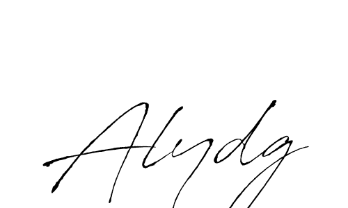 Make a beautiful signature design for name Alydg. With this signature (Antro_Vectra) style, you can create a handwritten signature for free. Alydg signature style 6 images and pictures png