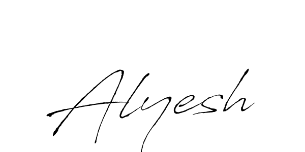 How to make Alyesh signature? Antro_Vectra is a professional autograph style. Create handwritten signature for Alyesh name. Alyesh signature style 6 images and pictures png