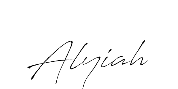 The best way (Antro_Vectra) to make a short signature is to pick only two or three words in your name. The name Alyiah include a total of six letters. For converting this name. Alyiah signature style 6 images and pictures png