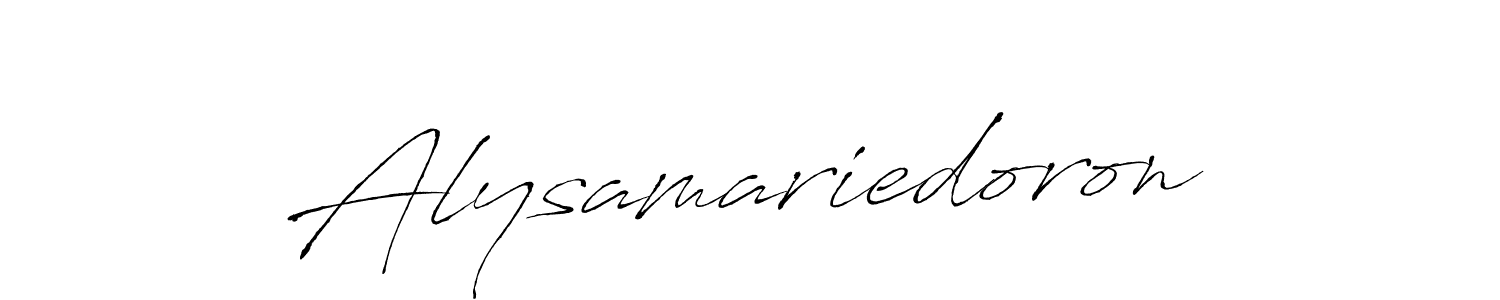 if you are searching for the best signature style for your name Alysamariedoron. so please give up your signature search. here we have designed multiple signature styles  using Antro_Vectra. Alysamariedoron signature style 6 images and pictures png