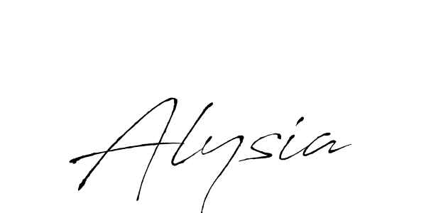 The best way (Antro_Vectra) to make a short signature is to pick only two or three words in your name. The name Alysia include a total of six letters. For converting this name. Alysia signature style 6 images and pictures png