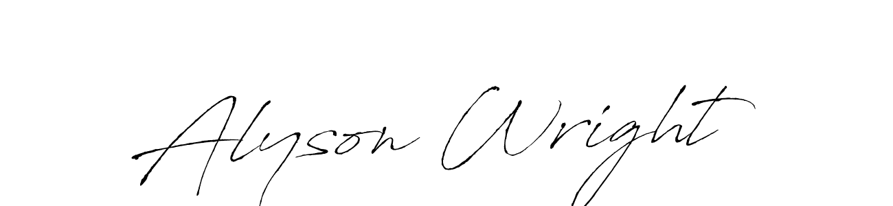 Similarly Antro_Vectra is the best handwritten signature design. Signature creator online .You can use it as an online autograph creator for name Alyson Wright. Alyson Wright signature style 6 images and pictures png