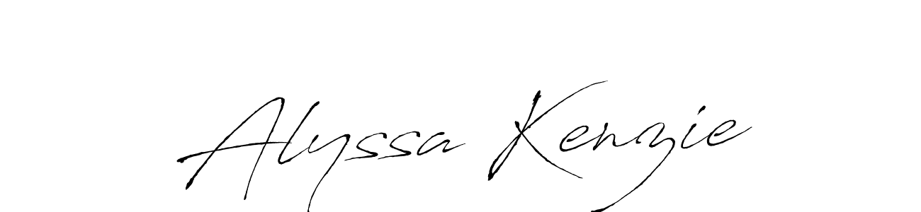 Make a beautiful signature design for name Alyssa Kenzie. Use this online signature maker to create a handwritten signature for free. Alyssa Kenzie signature style 6 images and pictures png