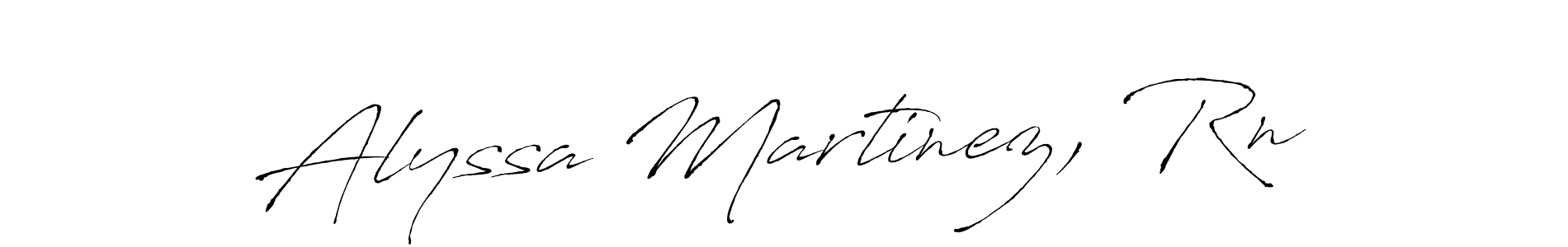 See photos of Alyssa Martinez, Rn official signature by Spectra . Check more albums & portfolios. Read reviews & check more about Antro_Vectra font. Alyssa Martinez, Rn signature style 6 images and pictures png