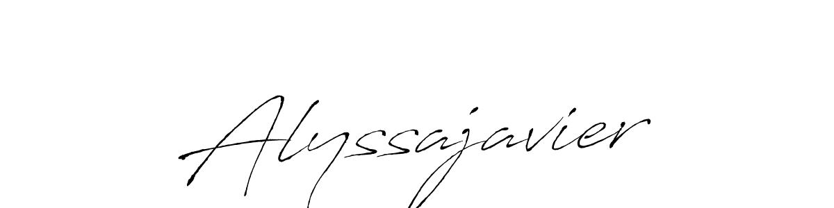 Best and Professional Signature Style for Alyssajavier. Antro_Vectra Best Signature Style Collection. Alyssajavier signature style 6 images and pictures png