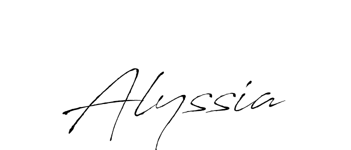 Also You can easily find your signature by using the search form. We will create Alyssia name handwritten signature images for you free of cost using Antro_Vectra sign style. Alyssia signature style 6 images and pictures png