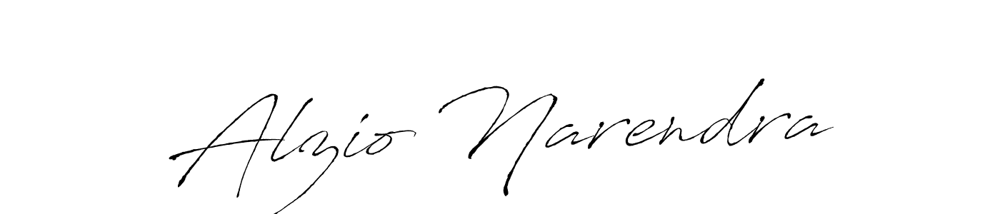 Use a signature maker to create a handwritten signature online. With this signature software, you can design (Antro_Vectra) your own signature for name Alzio Narendra. Alzio Narendra signature style 6 images and pictures png