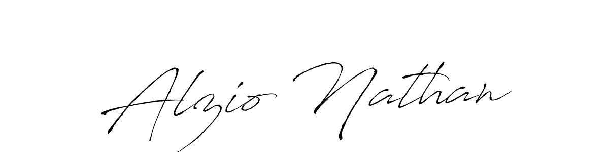 This is the best signature style for the Alzio Nathan name. Also you like these signature font (Antro_Vectra). Mix name signature. Alzio Nathan signature style 6 images and pictures png