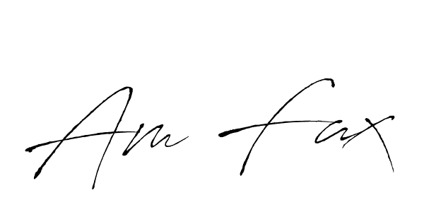 Am Fax stylish signature style. Best Handwritten Sign (Antro_Vectra) for my name. Handwritten Signature Collection Ideas for my name Am Fax. Am Fax signature style 6 images and pictures png