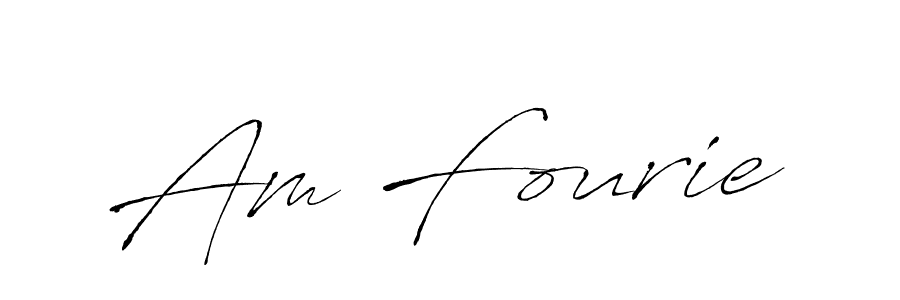 Also You can easily find your signature by using the search form. We will create Am Fourie name handwritten signature images for you free of cost using Antro_Vectra sign style. Am Fourie signature style 6 images and pictures png