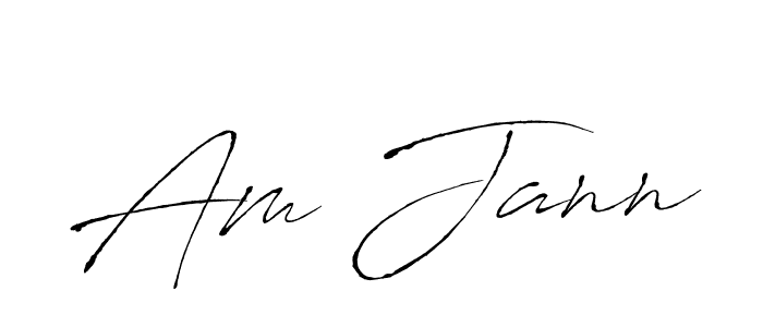 Once you've used our free online signature maker to create your best signature Antro_Vectra style, it's time to enjoy all of the benefits that Am Jann name signing documents. Am Jann signature style 6 images and pictures png