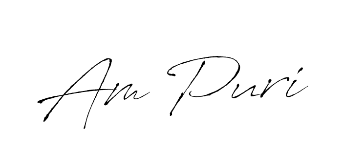 Antro_Vectra is a professional signature style that is perfect for those who want to add a touch of class to their signature. It is also a great choice for those who want to make their signature more unique. Get Am Puri name to fancy signature for free. Am Puri signature style 6 images and pictures png