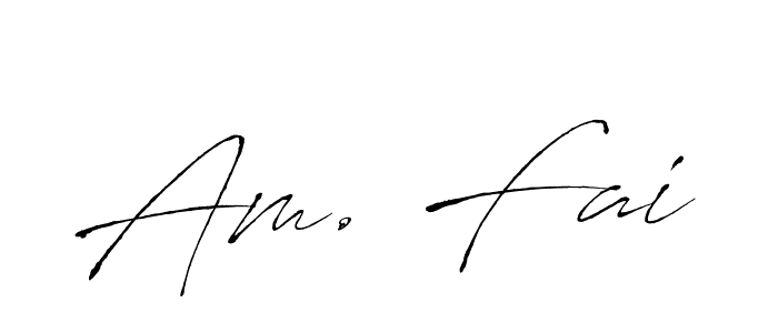 if you are searching for the best signature style for your name Am. Fai. so please give up your signature search. here we have designed multiple signature styles  using Antro_Vectra. Am. Fai signature style 6 images and pictures png