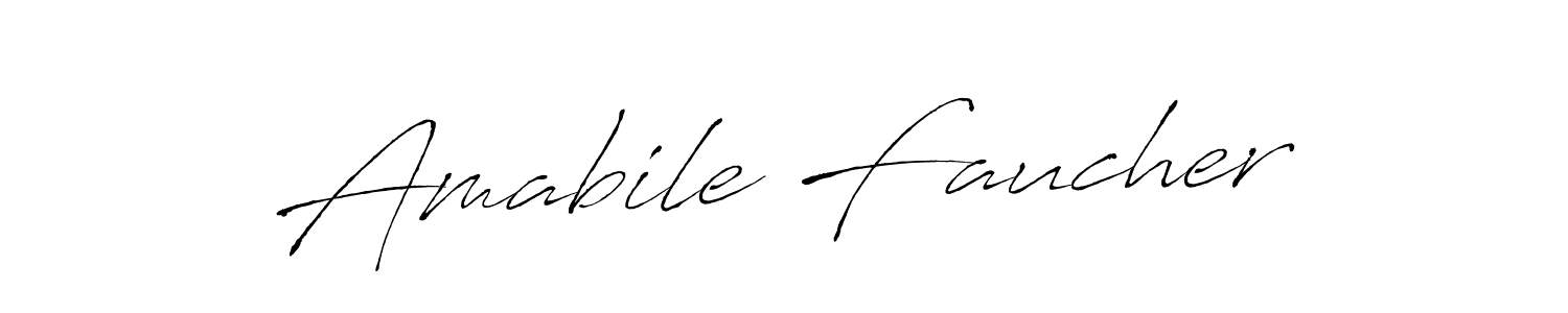 Make a short Amabile Faucher signature style. Manage your documents anywhere anytime using Antro_Vectra. Create and add eSignatures, submit forms, share and send files easily. Amabile Faucher signature style 6 images and pictures png