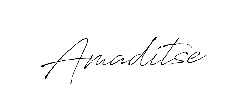 Use a signature maker to create a handwritten signature online. With this signature software, you can design (Antro_Vectra) your own signature for name Amaditse. Amaditse signature style 6 images and pictures png