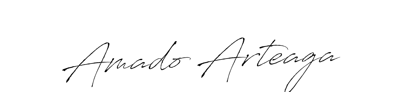 Amado Arteaga stylish signature style. Best Handwritten Sign (Antro_Vectra) for my name. Handwritten Signature Collection Ideas for my name Amado Arteaga. Amado Arteaga signature style 6 images and pictures png