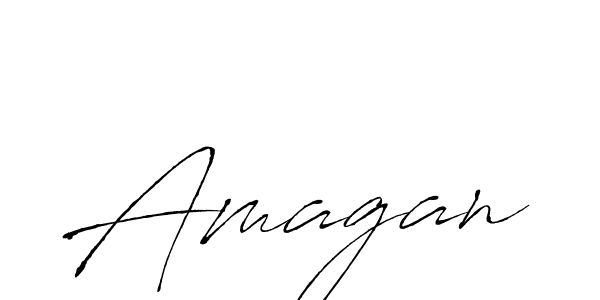 How to make Amagan name signature. Use Antro_Vectra style for creating short signs online. This is the latest handwritten sign. Amagan signature style 6 images and pictures png