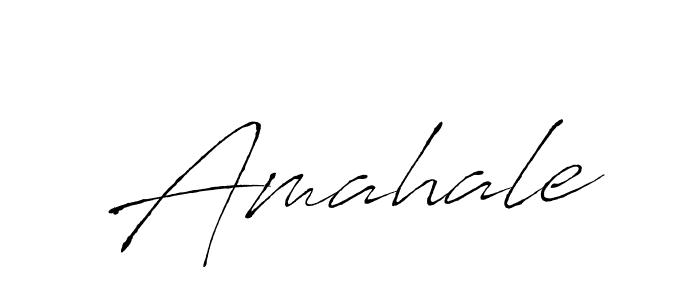 Amahale stylish signature style. Best Handwritten Sign (Antro_Vectra) for my name. Handwritten Signature Collection Ideas for my name Amahale. Amahale signature style 6 images and pictures png