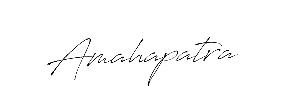 Use a signature maker to create a handwritten signature online. With this signature software, you can design (Antro_Vectra) your own signature for name Amahapatra. Amahapatra signature style 6 images and pictures png