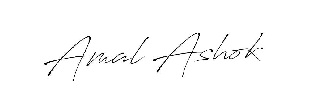 This is the best signature style for the Amal Ashok name. Also you like these signature font (Antro_Vectra). Mix name signature. Amal Ashok signature style 6 images and pictures png