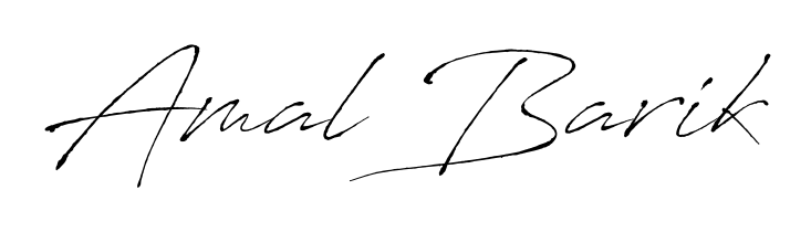 Create a beautiful signature design for name Amal Barik. With this signature (Antro_Vectra) fonts, you can make a handwritten signature for free. Amal Barik signature style 6 images and pictures png