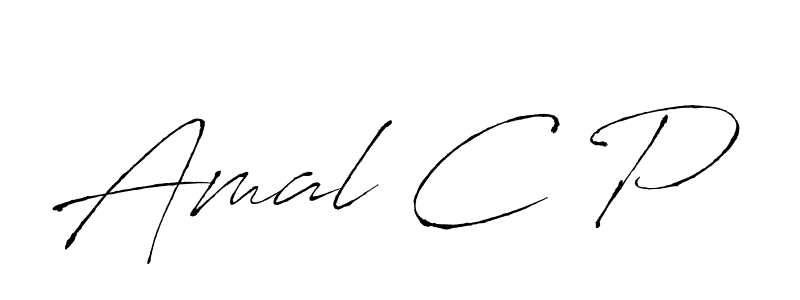 The best way (Antro_Vectra) to make a short signature is to pick only two or three words in your name. The name Amal C P include a total of six letters. For converting this name. Amal C P signature style 6 images and pictures png