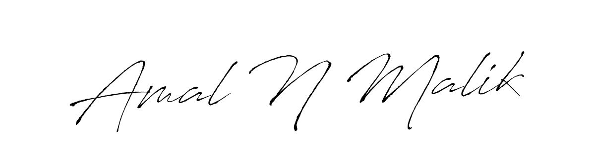 You can use this online signature creator to create a handwritten signature for the name Amal N Malik. This is the best online autograph maker. Amal N Malik signature style 6 images and pictures png