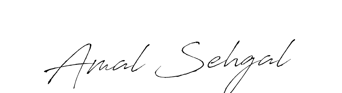 Create a beautiful signature design for name Amal Sehgal. With this signature (Antro_Vectra) fonts, you can make a handwritten signature for free. Amal Sehgal signature style 6 images and pictures png