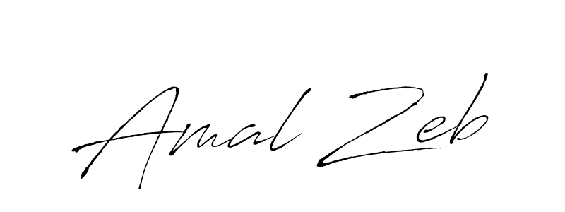 Also You can easily find your signature by using the search form. We will create Amal Zeb name handwritten signature images for you free of cost using Antro_Vectra sign style. Amal Zeb signature style 6 images and pictures png