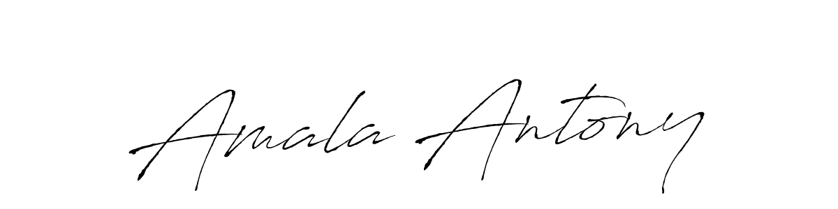 Use a signature maker to create a handwritten signature online. With this signature software, you can design (Antro_Vectra) your own signature for name Amala Antony. Amala Antony signature style 6 images and pictures png