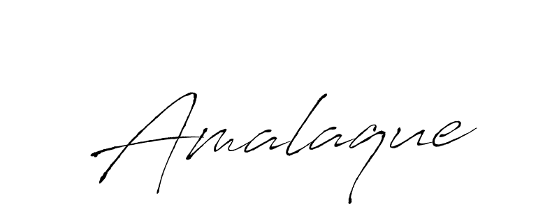 Design your own signature with our free online signature maker. With this signature software, you can create a handwritten (Antro_Vectra) signature for name Amalaque. Amalaque signature style 6 images and pictures png