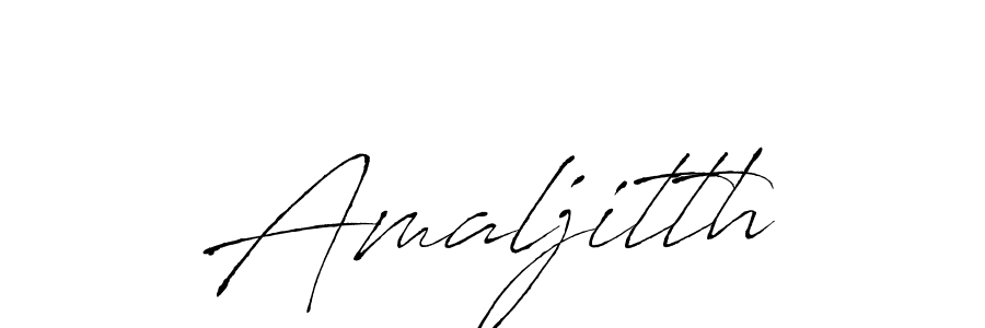 You can use this online signature creator to create a handwritten signature for the name Amaljitth. This is the best online autograph maker. Amaljitth signature style 6 images and pictures png