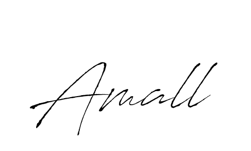 You should practise on your own different ways (Antro_Vectra) to write your name (Amall) in signature. don't let someone else do it for you. Amall signature style 6 images and pictures png