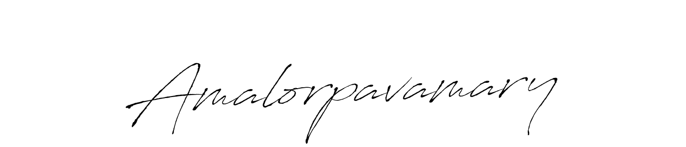Design your own signature with our free online signature maker. With this signature software, you can create a handwritten (Antro_Vectra) signature for name Amalorpavamary. Amalorpavamary signature style 6 images and pictures png