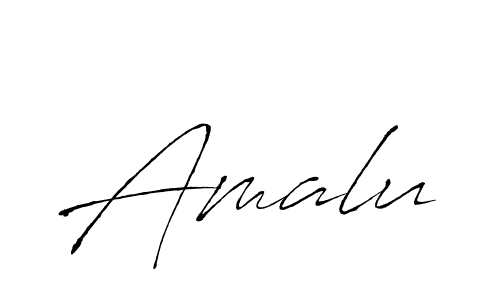 Create a beautiful signature design for name Amalu. With this signature (Antro_Vectra) fonts, you can make a handwritten signature for free. Amalu signature style 6 images and pictures png