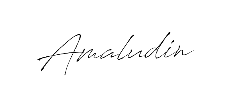How to make Amaludin name signature. Use Antro_Vectra style for creating short signs online. This is the latest handwritten sign. Amaludin signature style 6 images and pictures png