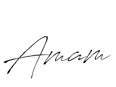 Create a beautiful signature design for name Amam. With this signature (Antro_Vectra) fonts, you can make a handwritten signature for free. Amam signature style 6 images and pictures png