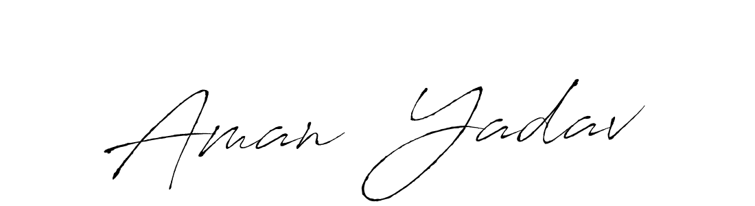 Similarly Antro_Vectra is the best handwritten signature design. Signature creator online .You can use it as an online autograph creator for name Aman  Yadav. Aman  Yadav signature style 6 images and pictures png