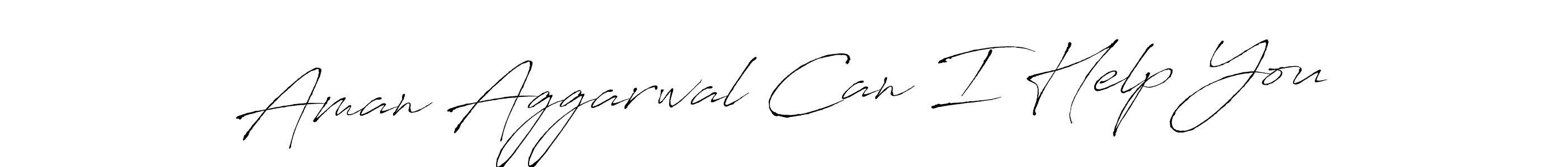 Make a beautiful signature design for name Aman Aggarwal Can I Help You. Use this online signature maker to create a handwritten signature for free. Aman Aggarwal Can I Help You signature style 6 images and pictures png