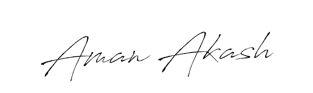 The best way (Antro_Vectra) to make a short signature is to pick only two or three words in your name. The name Aman Akash include a total of six letters. For converting this name. Aman Akash signature style 6 images and pictures png