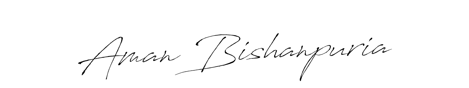 Use a signature maker to create a handwritten signature online. With this signature software, you can design (Antro_Vectra) your own signature for name Aman Bishanpuria. Aman Bishanpuria signature style 6 images and pictures png