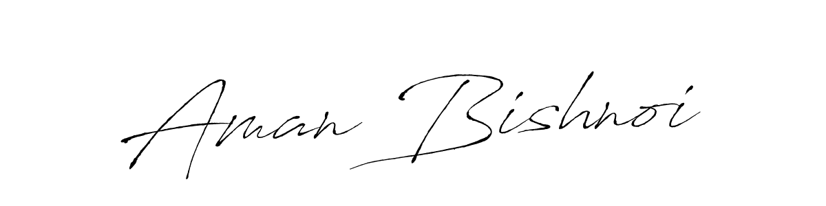 Aman Bishnoi stylish signature style. Best Handwritten Sign (Antro_Vectra) for my name. Handwritten Signature Collection Ideas for my name Aman Bishnoi. Aman Bishnoi signature style 6 images and pictures png