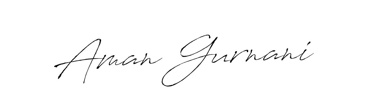Make a beautiful signature design for name Aman Gurnani. Use this online signature maker to create a handwritten signature for free. Aman Gurnani signature style 6 images and pictures png